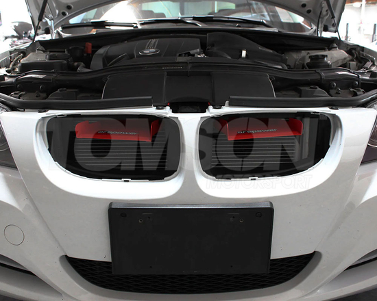 aFe Power 54-11478-R Magnum FORCE intake system air scoops BMW E90/91/92/93 2006-2013 (red)