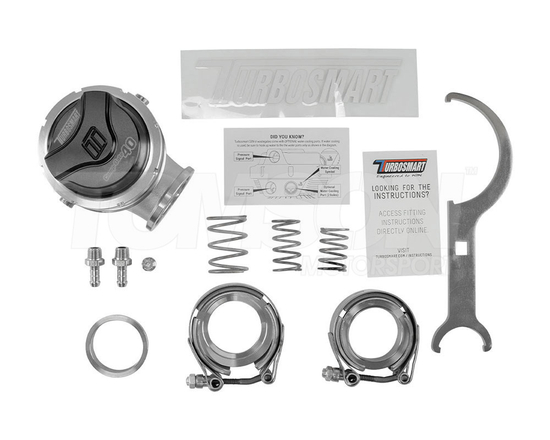 Turbosmart TS-0552-1002 Comp-Gate 40 mm GenV WG40 external wastegate 7 psi (black)