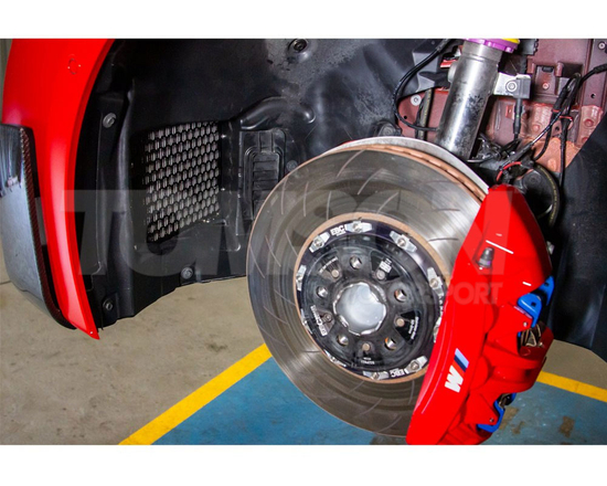 Osłony chłodnic w nadkolach Airtec Motorsport ATMSBMW24 umożliwające montaż większych kół BMW M2 (G87), BMW M3 (G80, G81), M4 (G82, G83) 3.0 S58B30