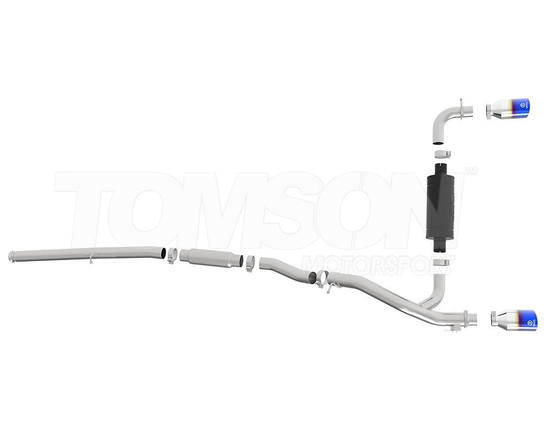 aFe Power 49-33103-L cat back exhaust Ford Focus RS Mk3 2.3 EcoBoost