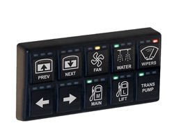 Klawiatura (panel) CAN Motec 41401 8-przyciskowa