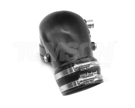 Aluminiowe kolanko turbosprężarki ze zwiększoną średnicą (wlotowe) Airtec Motorsport ATMSBMW8 "J-pipe" (wersja V2) BMW M2 Competition (F87), M3 (F80), M4 (F82, F83) 3.0 S55B30