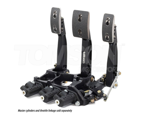 Tilton 72-616 600 Series Floor Mount 3-Pedal Underfoot Assembly