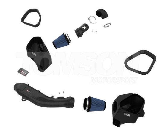 aFe Power 57-10006R Track Series Carbon Fiber Pro 5R cold air intake system BMW M2 Competition (F87), M3 (F80), M4 (F82, F83) 3.0 S55B30