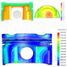 JE Pistons forged pistons Civic B16A 81.00 mm CR 11.0:1
