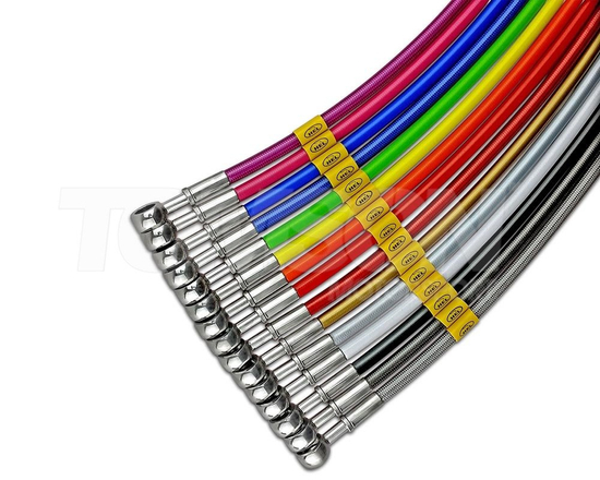 HEL Performance FOR-4-686 braided brake lines Ford Focus RS Mk3 2.3 EcoBoost
