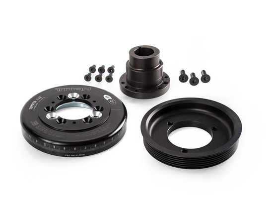 Titan Motorsport ATI V2 crank harmonic damper pulley Toyota Supra, Chaser, Aristo, Soarer, Lexus IS300, SC300, GS300 2JZ-GE, 2JZ-GTE