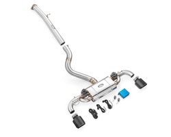 RM Motors cat back exhaust Hybrid version (resonated rear section, non resonated center section) Toyota GR Yaris (Gen 1) (GXPA16) 1.6 G16E-GTS