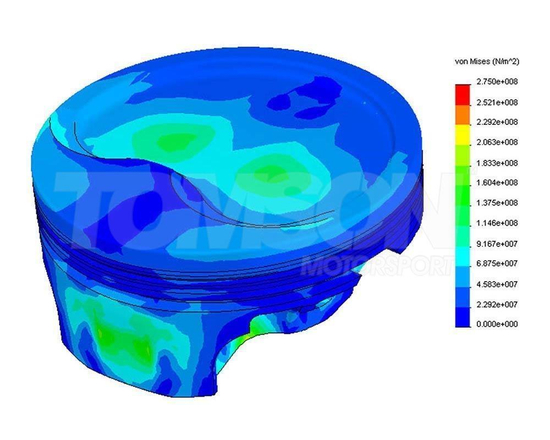 Kute tłoki JE Pistons 302001 Toyota Supra 7M-GTE 84.00 mm CR 9:1