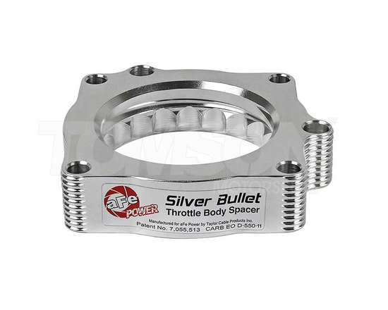 aFe Power 46-32005 Silver Bullet throttle body spacer Jeep Grand Cherokee 5.7 HEMI 2011- (WK2), Dodge Durango R/T 5.7 HEMI 2011-
