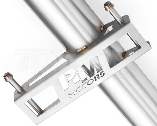 Downpipe RM Motors 931102+931103S bez katalizatora z łącznikiem wydechu z tłumikiem Toyota GR Yaris (Gen 1) (GXPA16) 1.6 G16E-GTS