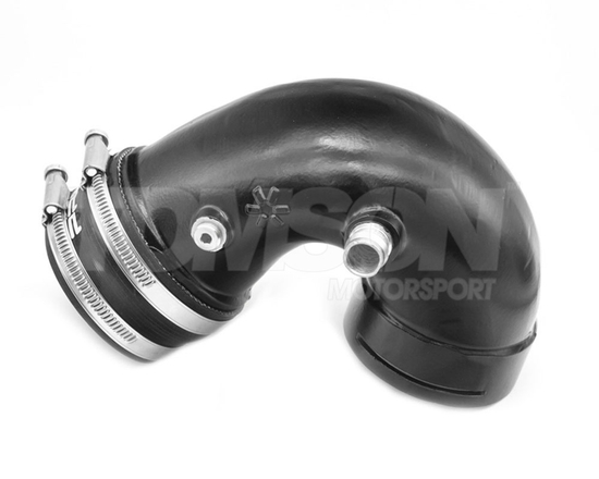 Airtec Motorsport ATMSBMW8 enlarged alloy turbo elbow "J-pipe" (inlet, V2 version) BMW M2 Competition (F87), M3 (F80), M4 (F82, F83) 3.0 S55B30