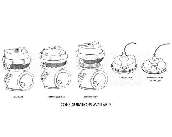 Zawór upustowy spalin (wastegate) Turbosmart TS-0553-1011 Hyper-Gate 45 mm GenV WG45 14psi (niebieski)