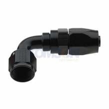 Złączka do przewodu Fragola 229012-BL seria 2000 90 stopni AN-12 czarna