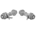 Whiteline KCA417 17 mm camber adjusting bolts (camber +/- 1.5°) Toyota GR Yaris (Gen 1, Gen 2) (GXPA16) 1.6 G16E-GTS