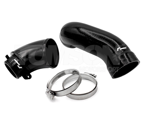 Racingline VWR120003 enlarged turbo elbow (inlet) Audi A3 (8Y), A1 (GB), TT (8S), Cupra Leon IV (FW), Formentor, VW Golf VIII GTi, Polo VI GTI, Skoda Octavia vRS, Kodiaq vRS 2.0 TSI/TFSI (EA888 Gen 4, MQB Evo) (Garrett turbo)