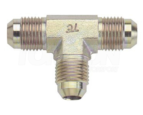 Fragola 582403 steel "T-type" tee adapter AN-3 (male) / AN-3 (male) / AN-3 (male)