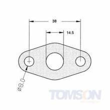 Uszczelka spływu oleju Garrett 409266-3 T25, T3, GT30, GT32, GT35
