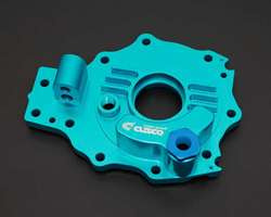 Cusco 1C7 008 AL high volume rear diff cover (+250 ml oil capacity incrase) Toyota GR Yaris (Gen 1) (GXPA16) 1.6 G16E-GTS (blue)