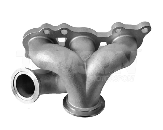 Lamspeed Racing LSR-G16ETM-1 exhaust manifold for Garrett G25/G30/G35 turbochargers with external Turbosmart Gen V 45 mm wastegate outlet Toyota GR Yaris (Gen 1/2) (GXPA16), GR Corolla (GZEA14) 1.6 G16E-GTS (wthout ceramic coating and titanium fasteners)