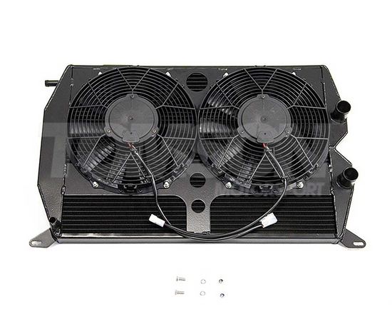 Airtec Motorsport ATRADREN1 aluminum motorsport radiator with fan cooling kit Renault Clio III RS with engine from Megane RS