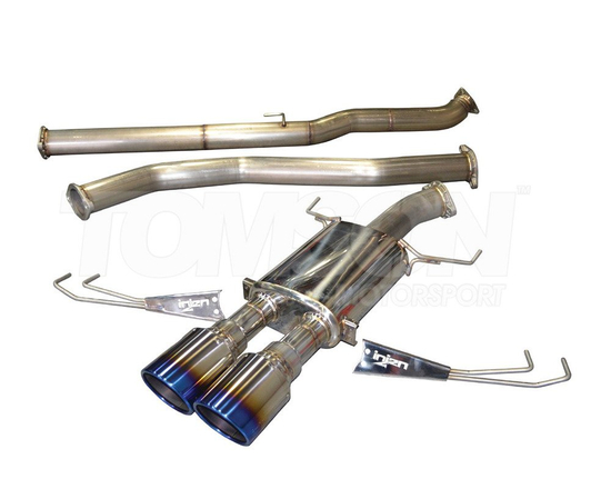 Injen SES1582TT cat back exhaust Honda Civic Type R 2.0 Turbo (FK8) K20C1