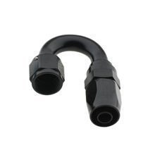 Fragola 231806-BL Series 2000 Pro Flow hose end fitting 180° AN-6 (black)