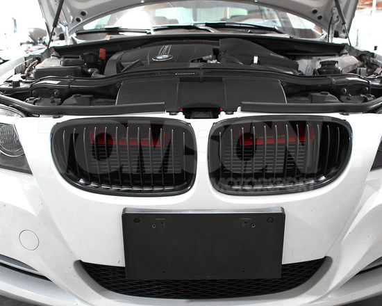 aFe Power 54-11478-R Magnum FORCE intake system air scoops BMW E90/91/92/93 2006-2013 (red)