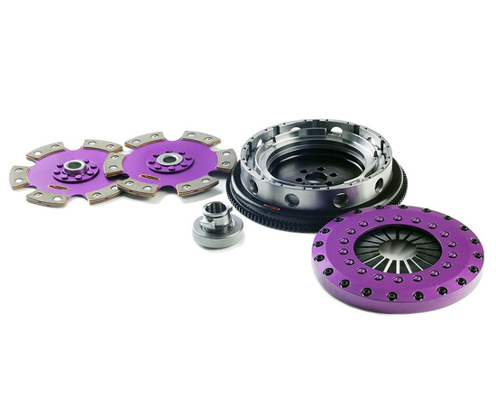 Sprzęgło Xtreme KBM23595-2G 230mm Organic Twin Plate z kołem zamachowym BMW 135i (E82, E88), 335i (E90, E91, E92, E93) N54 (8 śrub)