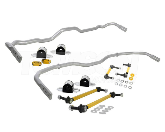 Whiteline BTK018 sway bar kit with sway bar links (front: 24 mm, rear: 24 mm) Toyota GR Yaris (Gen 1, Gen 2) (GXPA16) 1.6 G16E-GTS
