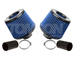 Układ dolotowy Burger Motorsport BMS Dual Cone (DCI) BMW Seria 135i/1M (E82, E88), Seria 335i/xi (E90, E91, E92, E93), Seria 535i/xi (E60, E61), Z4 (E89) N54 (niebieskie filtry)