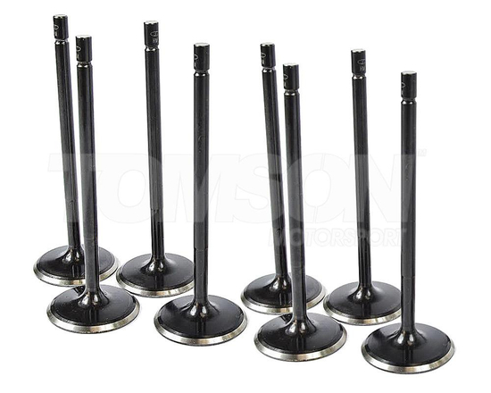 Supertech NIVN-1028L black nitrided valve Nissan 350Z VQ35DE (lenght 99.10 mm) +1.00 mm (intake)