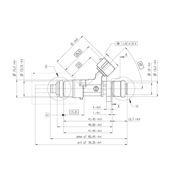 Wtryskiwacz Bosch 0 280 158 123 628cc wysokoomowy EV1