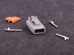 MaxxECU 1909 Connector 3-way socket housing DTM06-3S