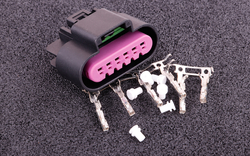 MaxxECU 1969 Connector 6-way socket housing (Corvette C6 e-pedal)