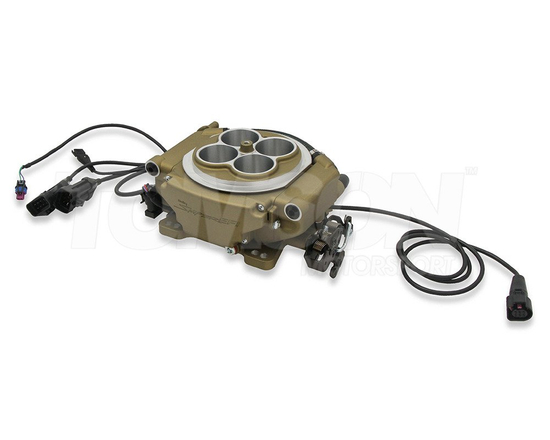 Holley 550-516 Sniper EFI universal self tuning fuel injection kit without fuel pump (gold)