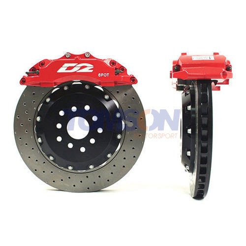 Zestaw hamulcowy D2 Racing Street 356 mm 6-tłoczkowy Audi TT 2WD 2006- (przód)