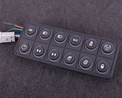 MaxxECU 2360 Racepad CAN steering wheel panel multi color LED