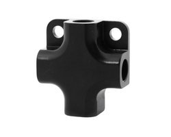 Goodridge 2206-31D 4-way tee adapter fitting M10x1 (aluminium black)