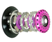 Xtreme KNI20521-2E 200mm Rigid Ceramic Twin Plate clutch kit with flywheel Nissan 180SX, 200SX (S13, S14) SR20DET