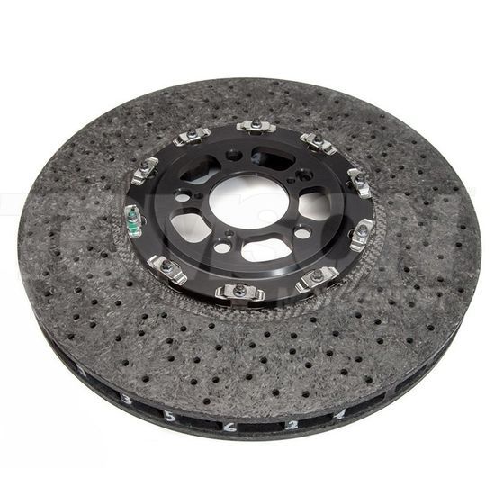Zestaw ceramicznych tarcz hamulcowych Brembo z klockami i adapterami Nissan GT-R R35