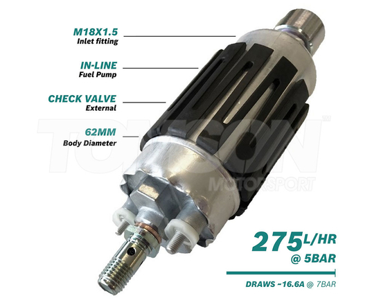 Pompa paliwa Bosch 0 580 464 200 typ 044 (0 580 254 044) 275l/h @ 5bar