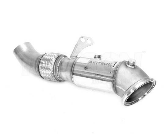 Airtec Motorsport ATEXHBMW1 downpipe without catalityc converter BMW M140i (F20, F21), M240i (F22, F23), 340i (F30, F31, F36), 440i (F32, F33), 540i (G30, G31), 640i (G32), 740i (G11, G12), X3 M40i (G01), X4 M40i (G02) 3.0 (B58)