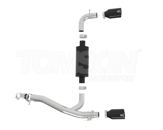 Układ wydechowy axle back aFe Power 49-33104-B Ford Focus RS Mk3 2.3 EcoBoost