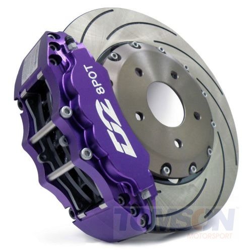 D2 Racing Street big brake kit with floating discs 380 mm 8-pot Nissan 200sx S14 (front)
