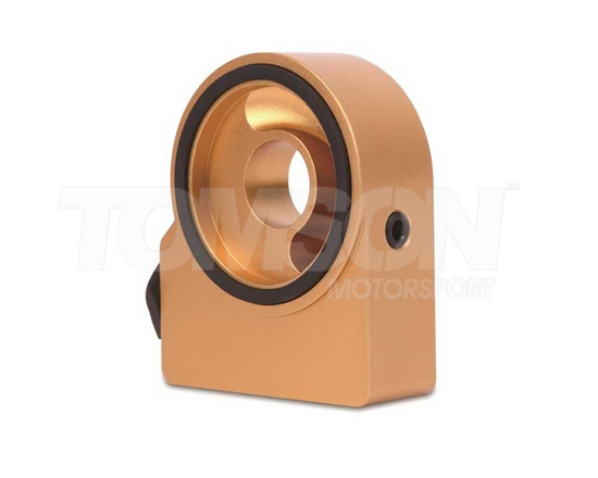 Podstawka pod filtr oleju Mishimoto MMOP-SPT z termostatem z jednym wyjściem 1/8 NPT