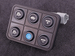 MaxxECU 2010 CAN keypad (6 keys) multi color LED RGB