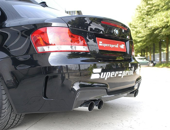 Supersprint 980912 przedni element układu wydechowego bez katalizatorów (prawy+lewy) BMW 1M E82 2011-