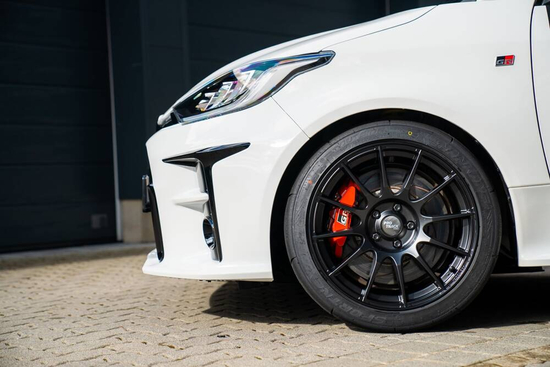 Lekka felga aluminiowa Protrack One 8x18" ET40 5x114.3 Toyota GR Yaris (Gen 1, Gen 2) matowo czarna