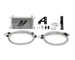 Mishimoto MMOC-STI-15 oil cooler kit with non-thermostatic sandwich plate Subaru WRX STi 2015- (silver)